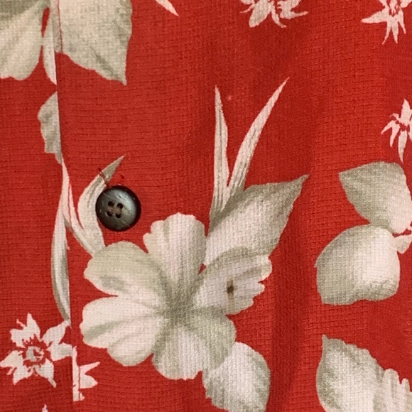 MONTAGE Short Sleeve Hawaiian Shirt Front Buttons - Picture 4 of 4